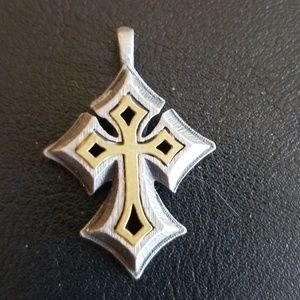 Vintage cross pendant